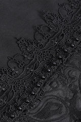 beaded and embroidered mens damask button-up shirt 