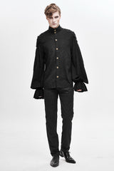 mens gothic dark vampire shirt by devil fashion
