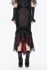 mermaid tail gothic skirt