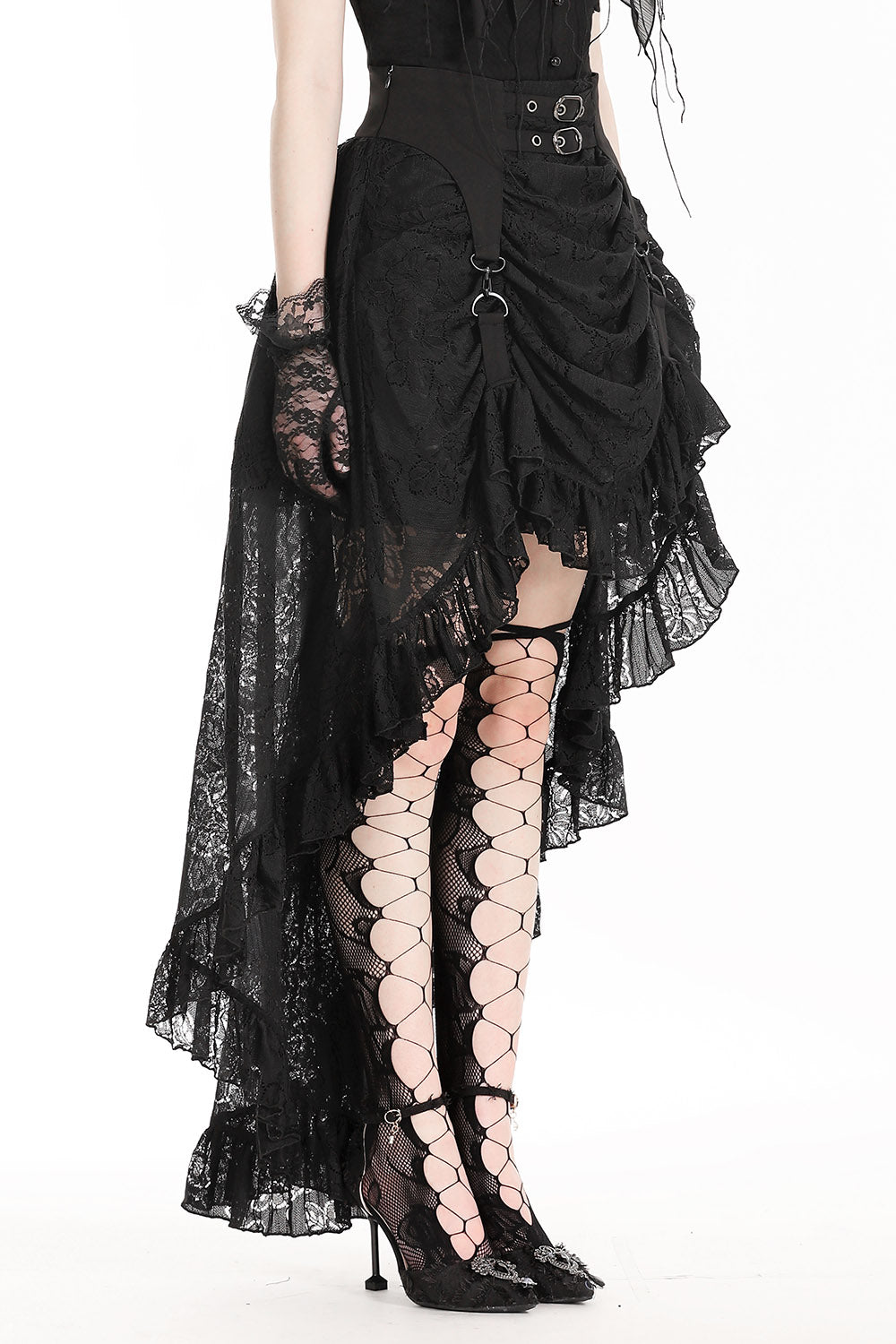 Victorian Gloom Harness Bustle Skirt