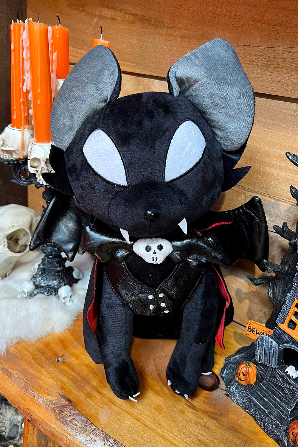 Vampire Kitty Plush Toy