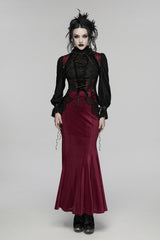 womens pirate ruffled corset