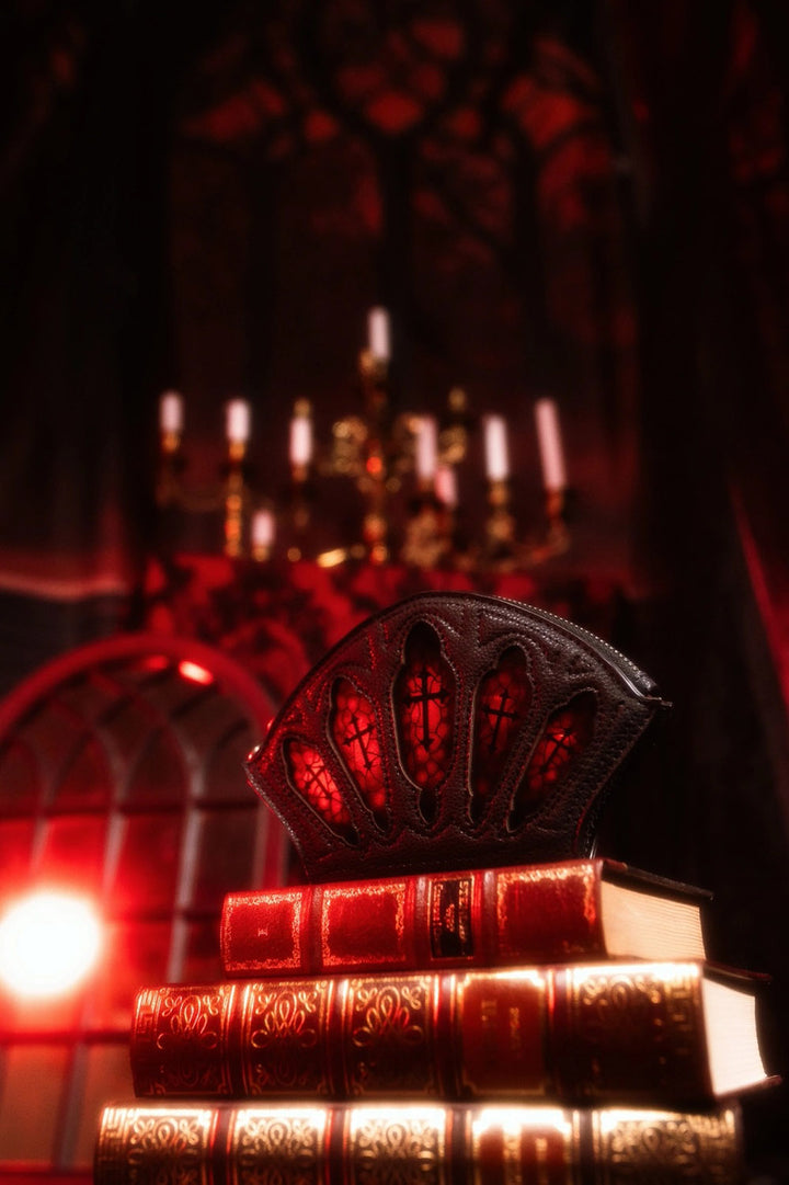 dark romantic gothic cathedral wallet
