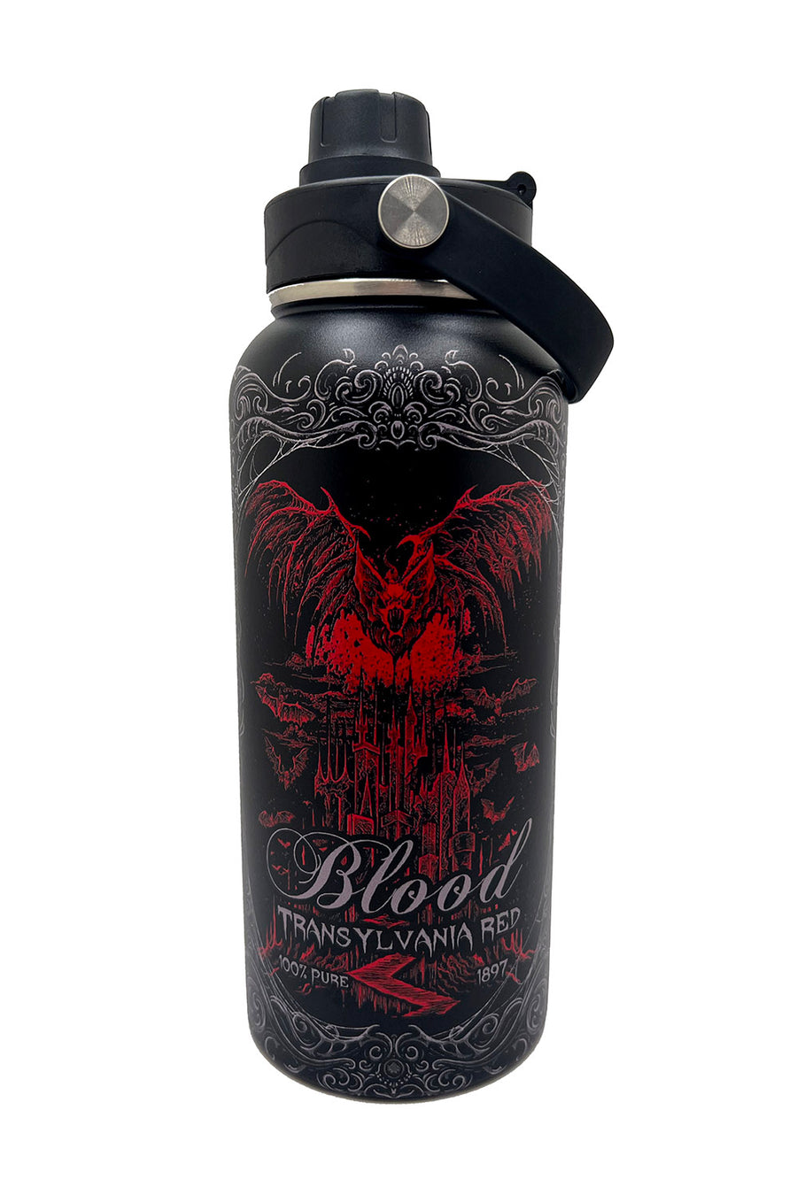 Vampire Blood 32 Oz Water Bottle