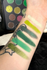 goth eyeshadow palette shade swatches by mother of hades