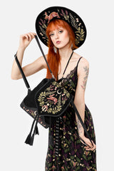 tassel boho witch bag