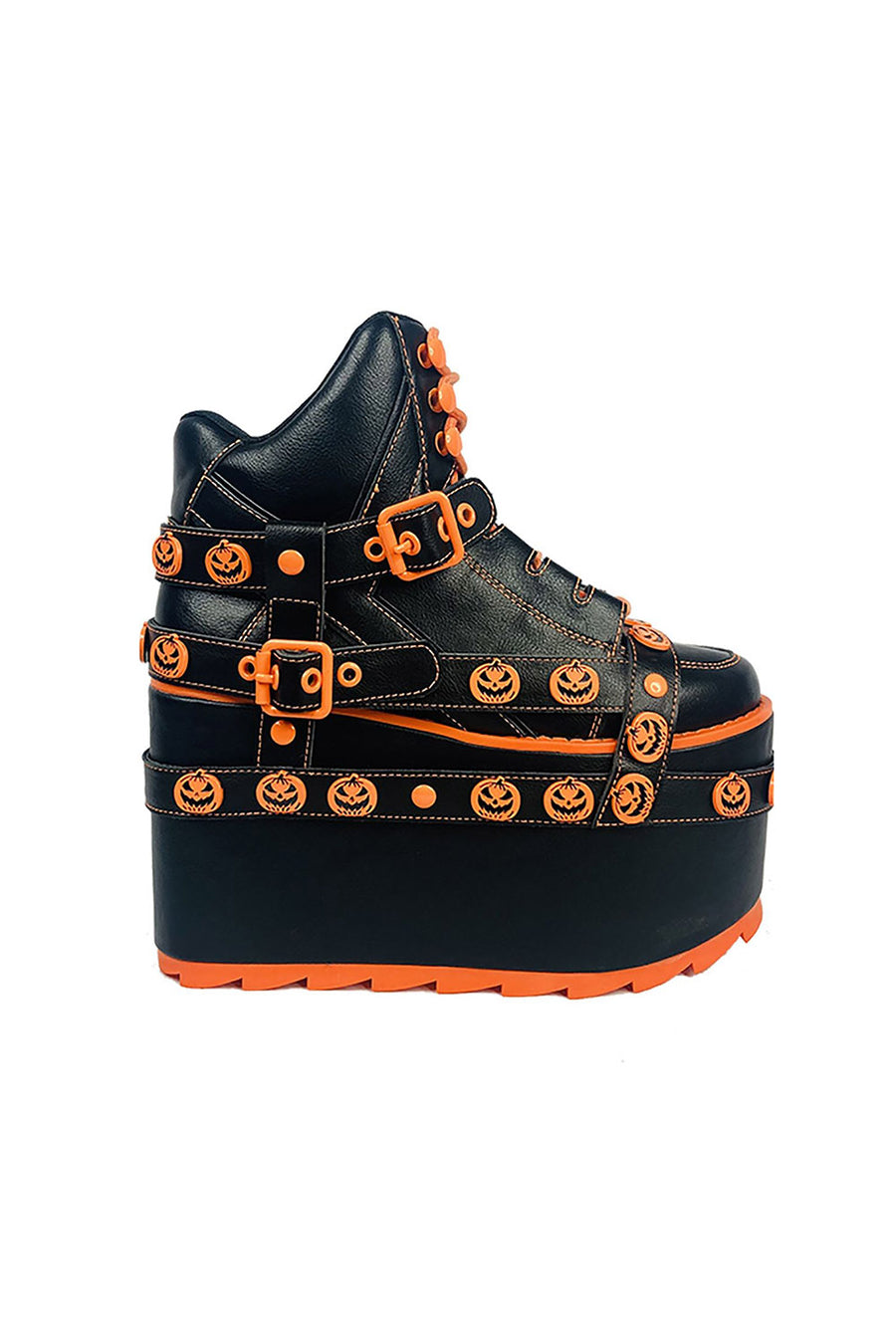 womens pumpkin platform sneakers