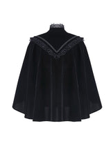 lace gothic capelet