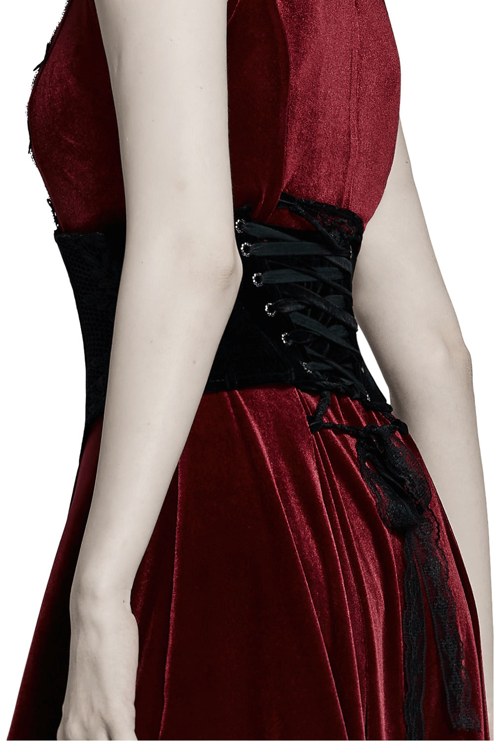 lace-up gothic corset 
