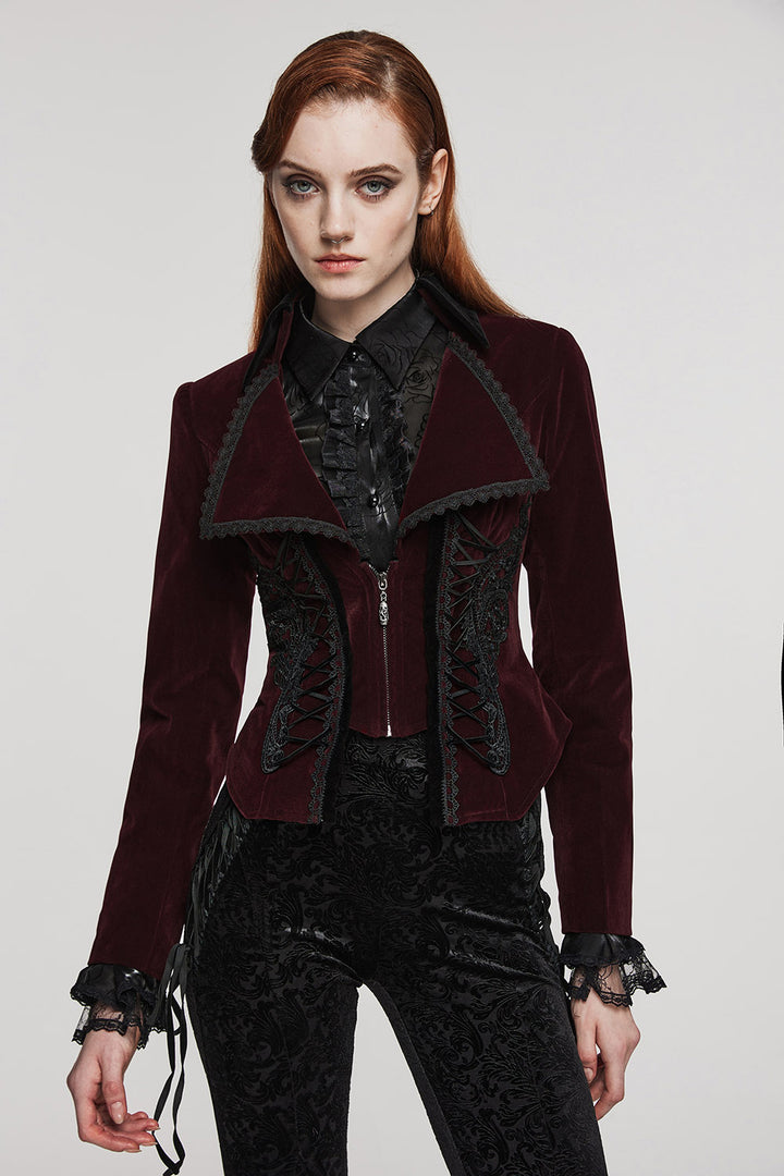 womens vampire gothic jacket