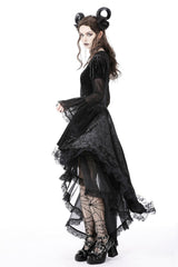 Vampiren Webs Velvet Dress