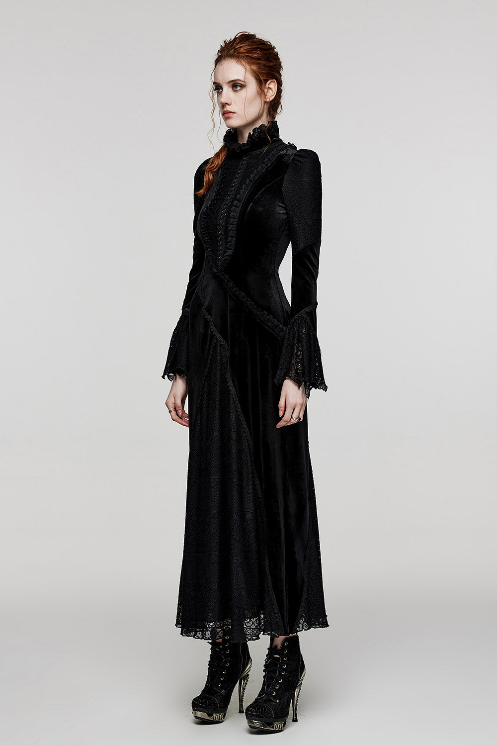 lace gothic dress