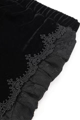 high-waisted whimsigoth embroidered flares