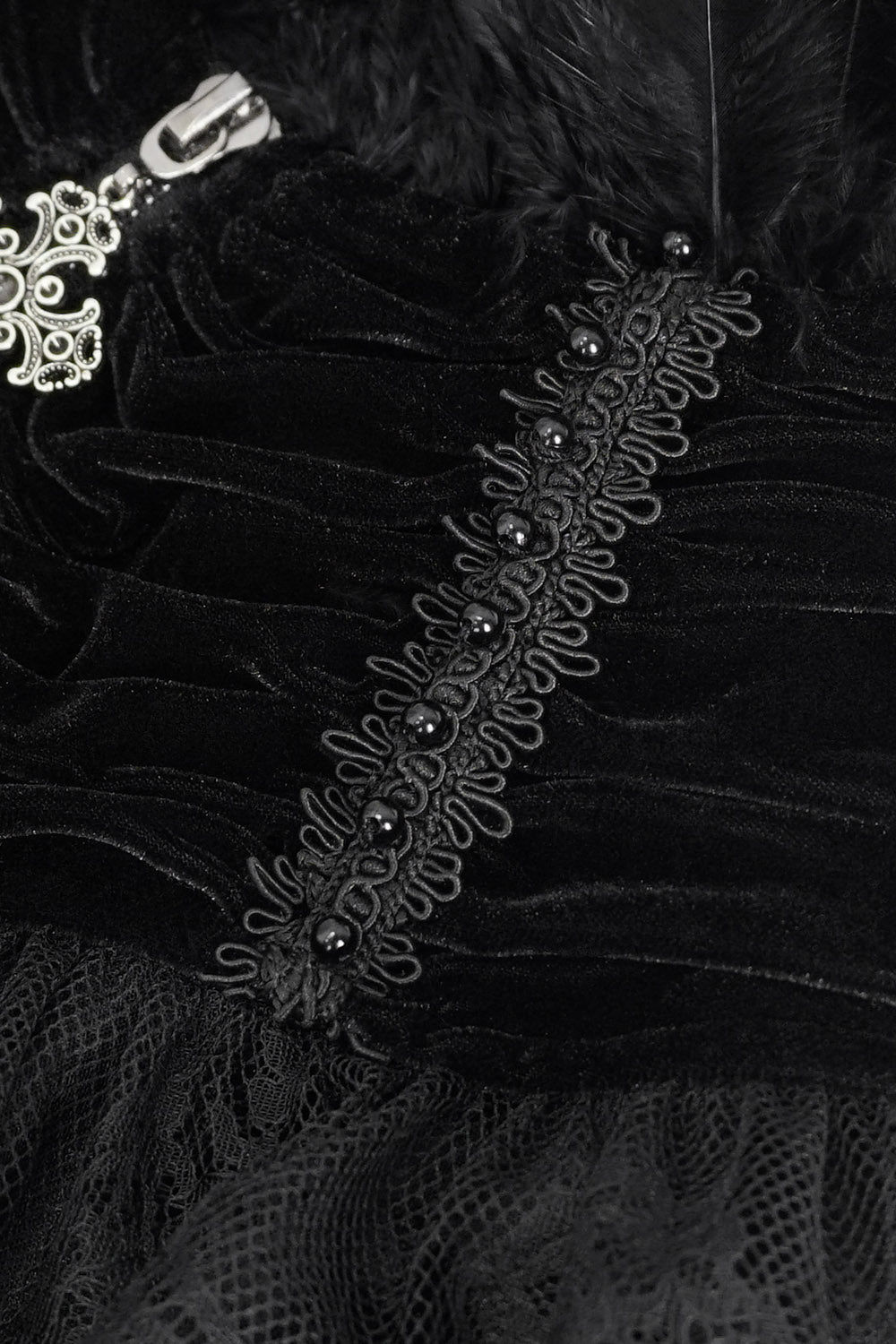 black velvet goth clothing