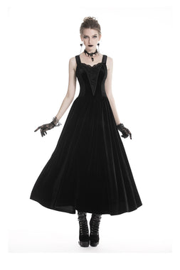 Black Bergamot Gothic Dress