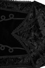 beautiful vampire goth maxi length skirt