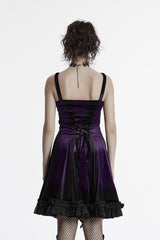 sleeveless gothic dress
