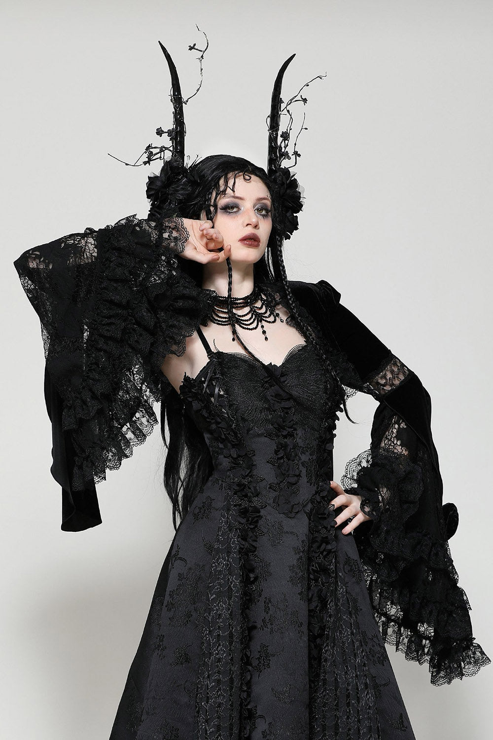 gothic bolero shrug