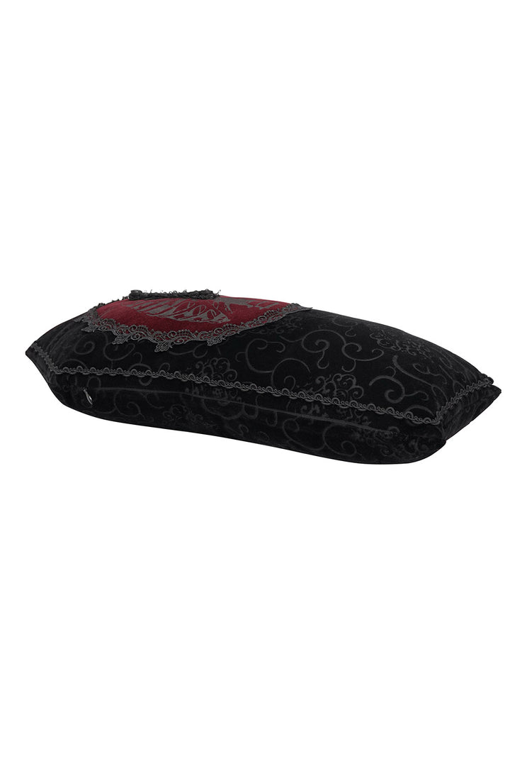 Haunted Mansion Coffin Throw Pillow