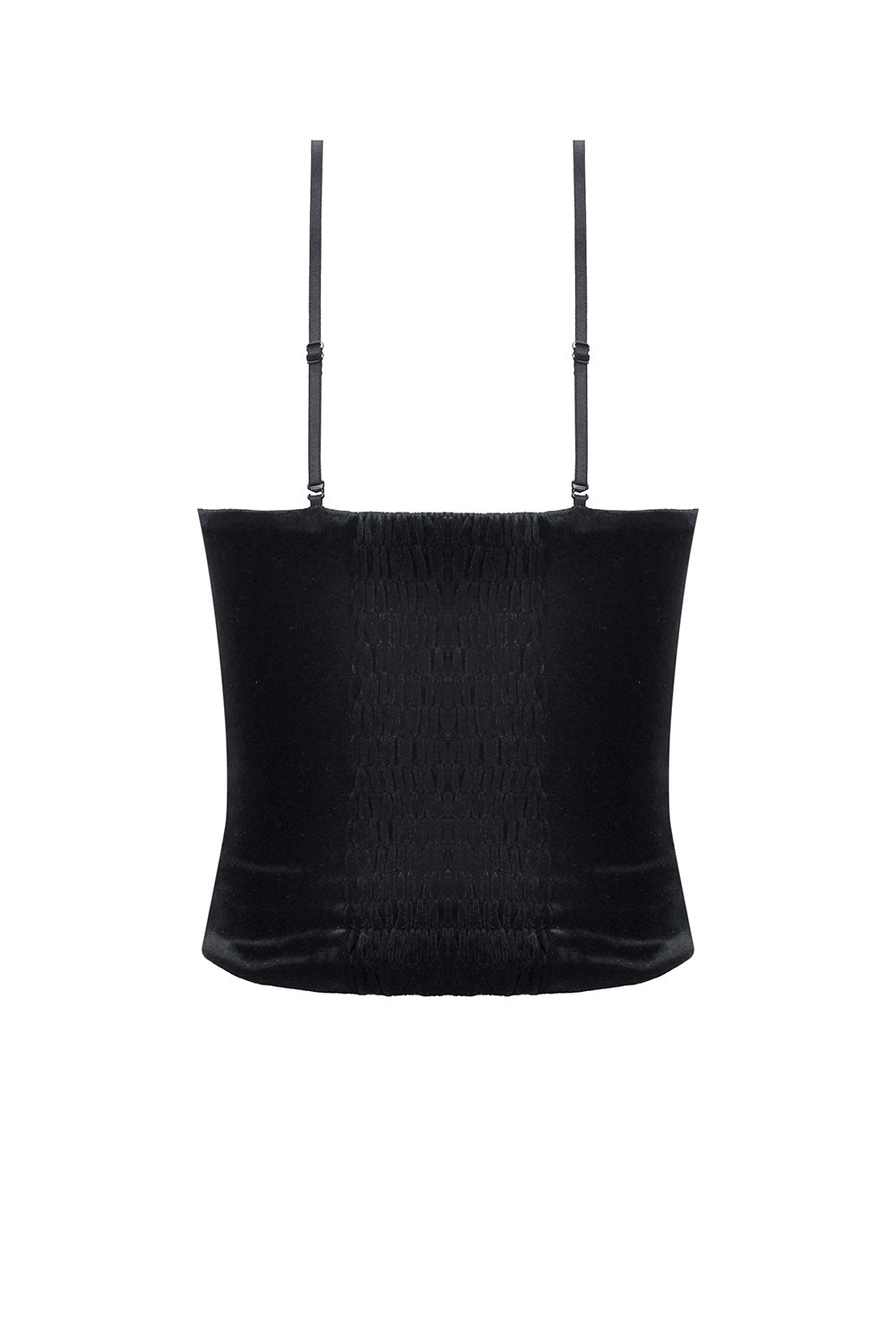 lace-up sweetheart neckline red and black steampunk tank top