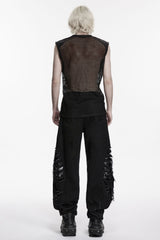punk grunge mesh top alternative street style