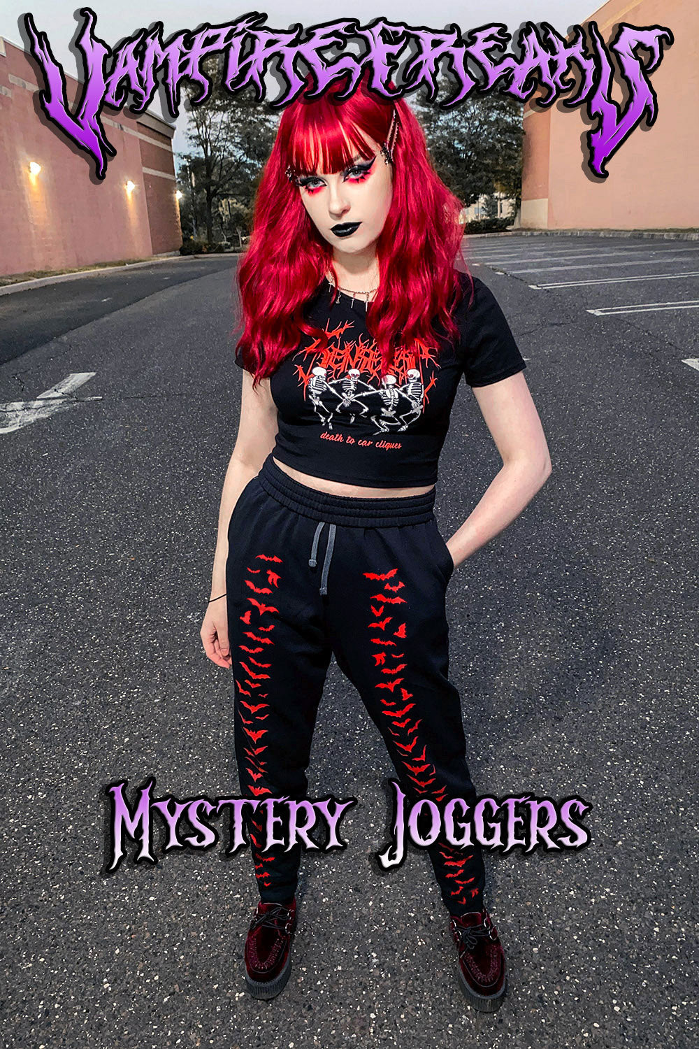 punk joggers for women