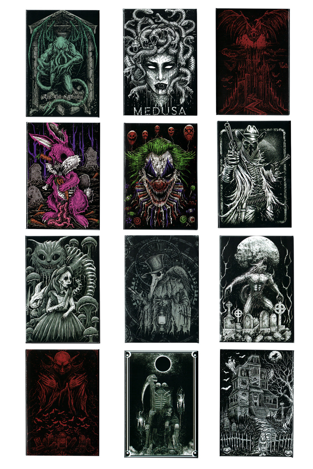 APPEAL! Vampire x Werewolf Silkscreen Print - Make 100 by Ru