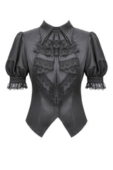 dark in love romantic goth top