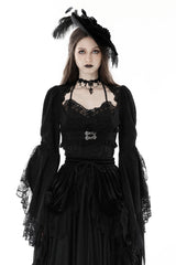 Bolero gótico victoriano de vampiro