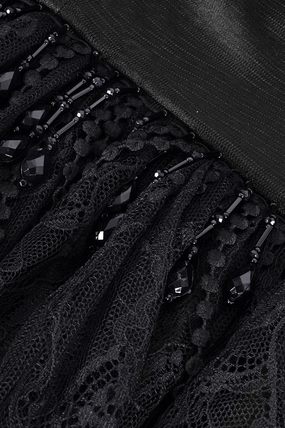 beaded steampunk lace cloak