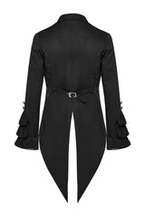 mens vintage goth tailcoat jacket 