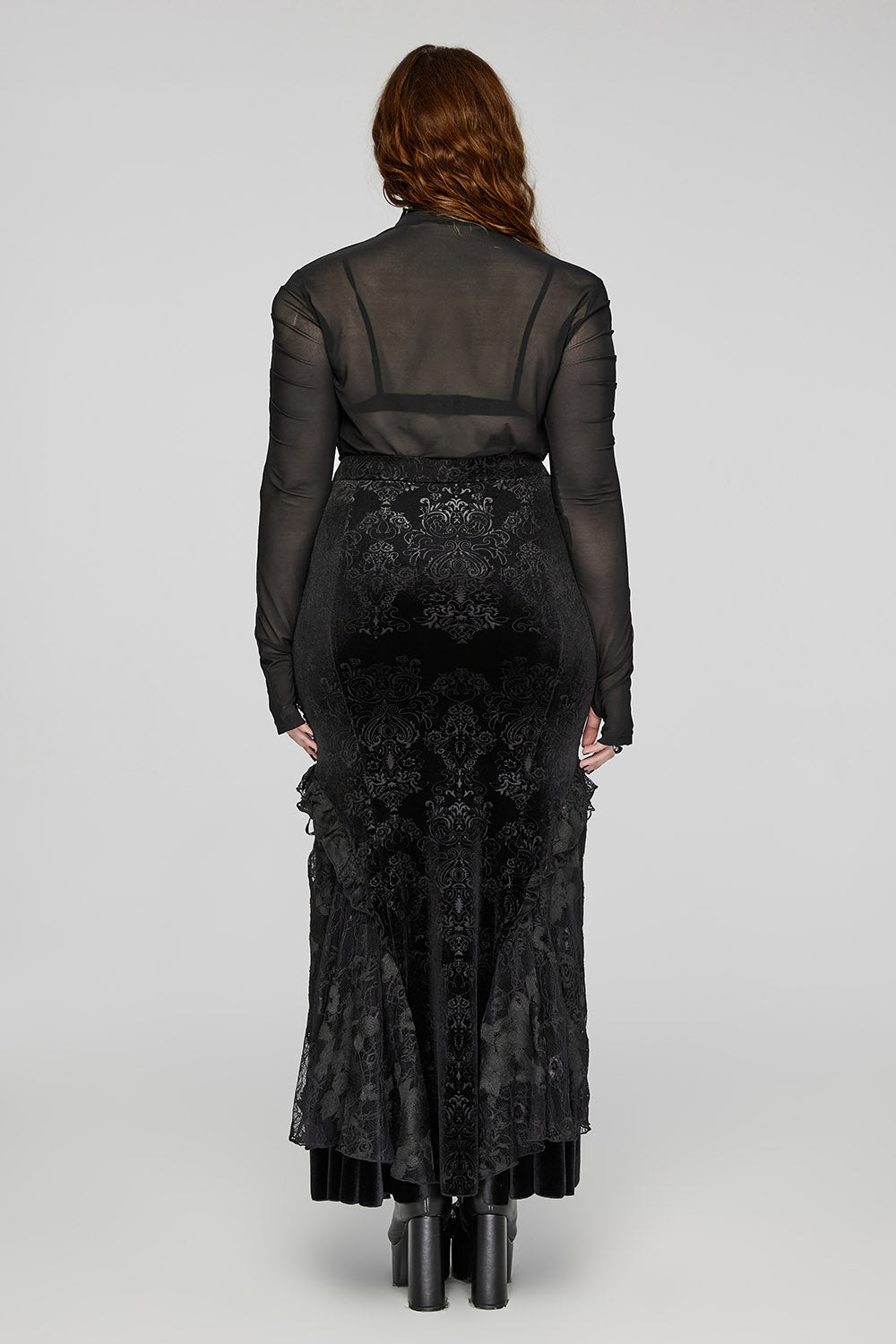 Morbidden Mermaid Maxi Skirt [Plus Size] – VampireFreaks