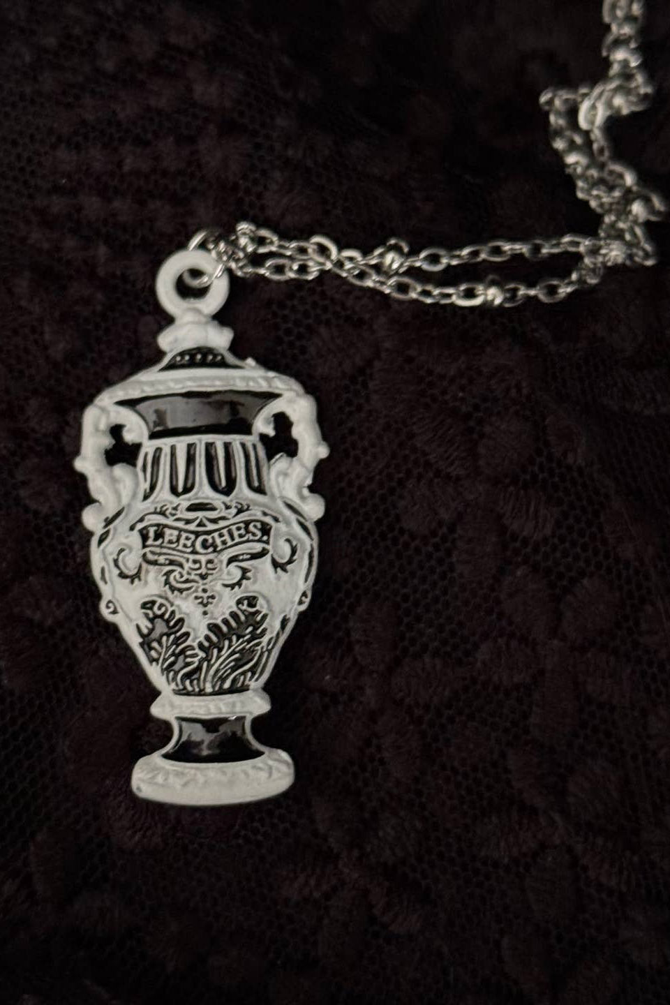 ornate victorian gothic necklace by seance 