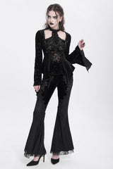 high-waisted whimsigoth bell bottoms