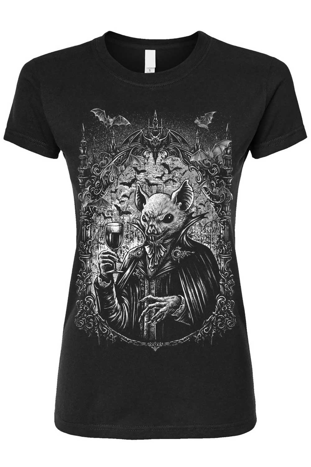 Victorian Vampire Bat T-shirt