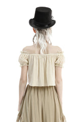 Vintage Witch Off the Shoulder Top