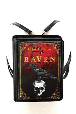 The Raven Vintage Book Backpack