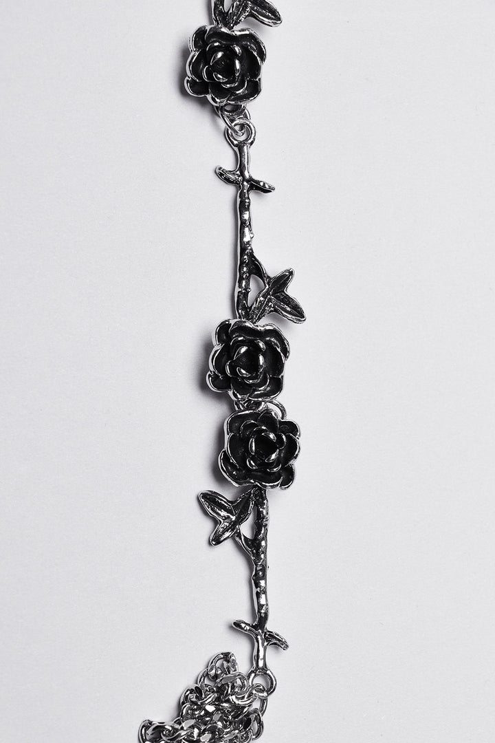 floral gothic body jewelry