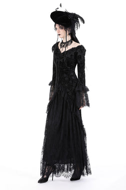 Tale as Old as Time Gothic Maxi Dress