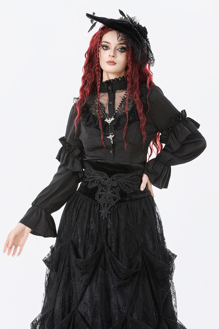 womens goth top