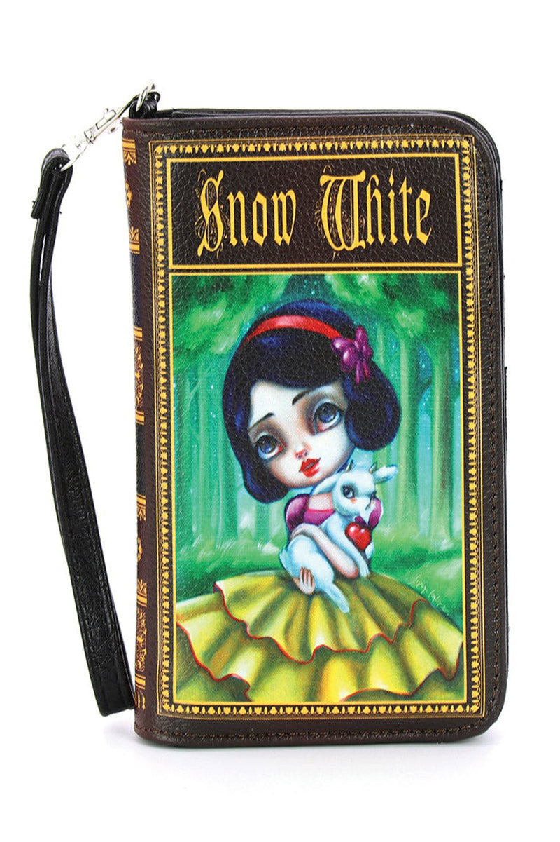 spooky snow white wallet