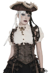 vegan leather pirate harness