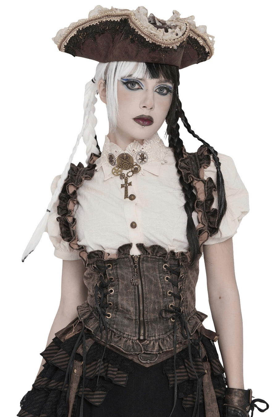 vegan leather pirate harness