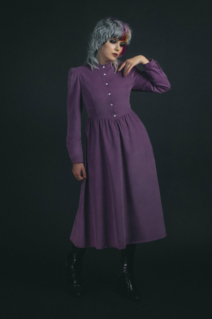 Edwardian goth dress