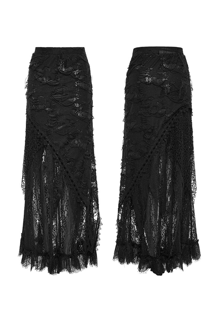 womens vintage inspired gothic skirt