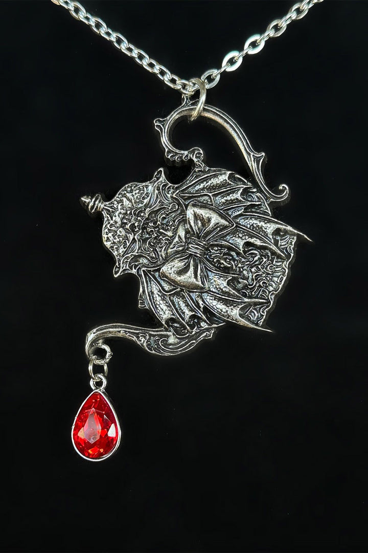 dark mad hatter necklace