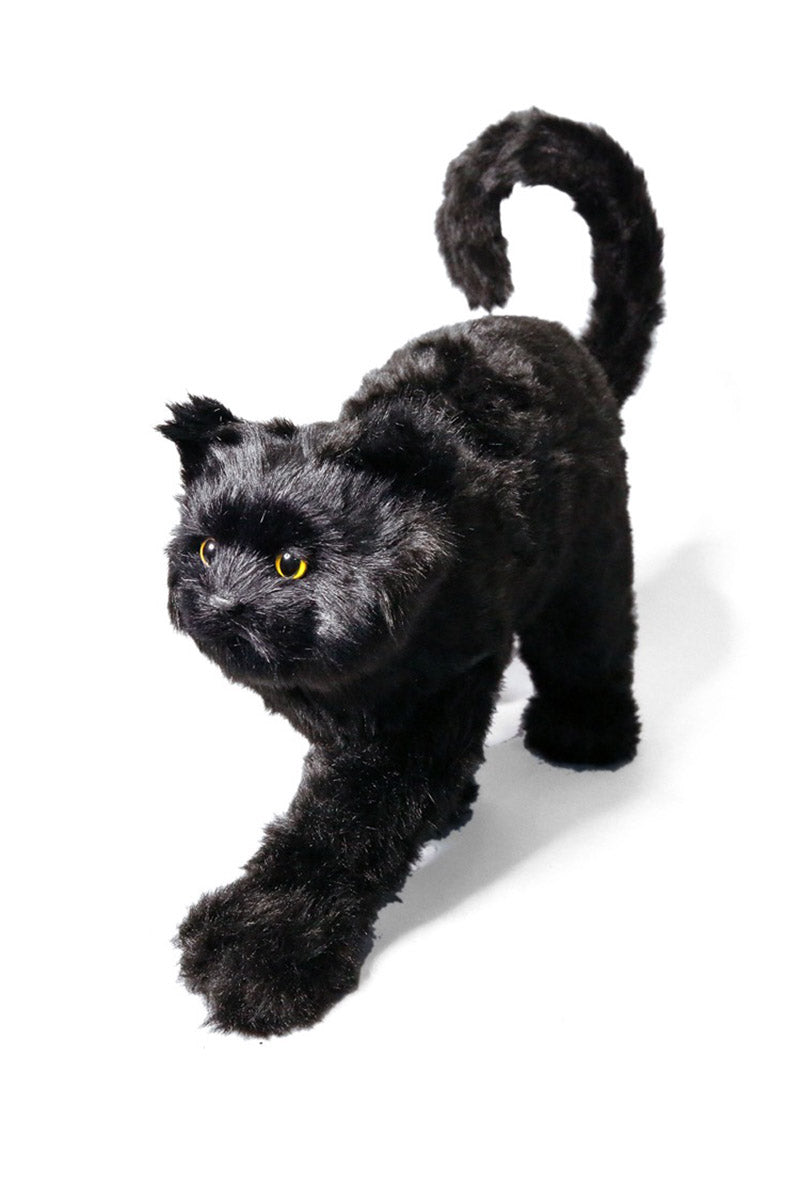 gothic cat sculpture