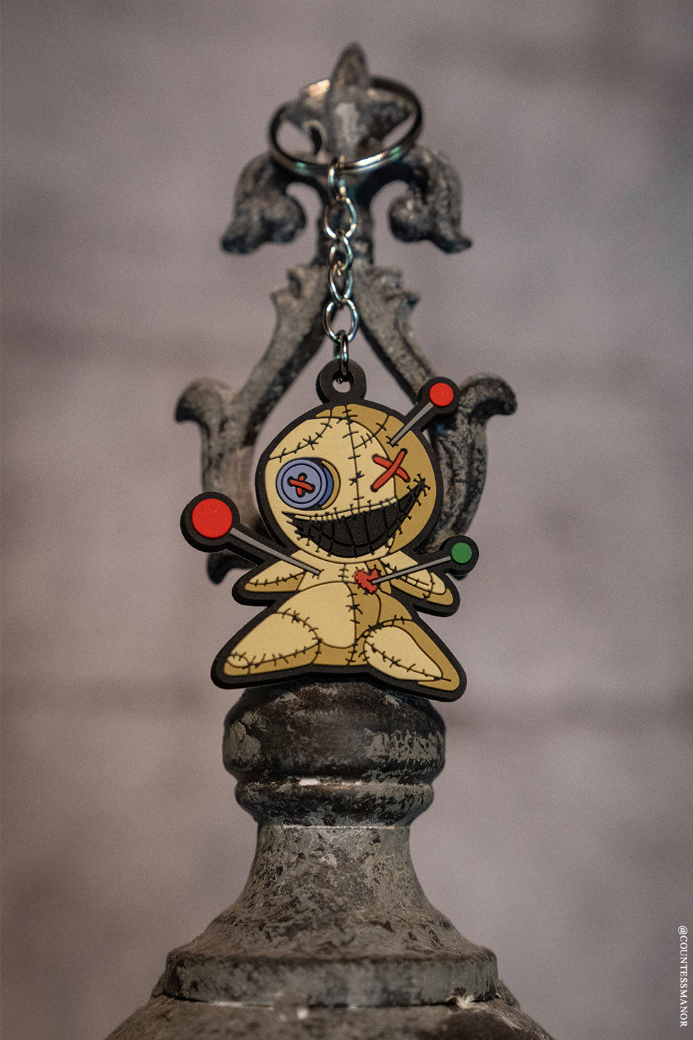emo pincushion keychain