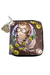 mermaid frog funny wallet