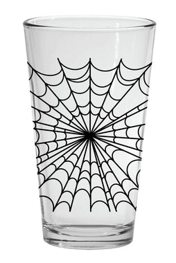 Spiderweb Pint Glass